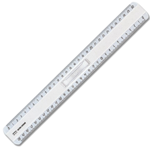 regle-double-deci-metre-plastique-rigide-20-cm